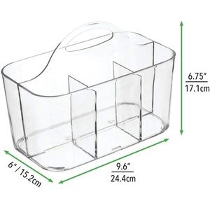 mDesign Acrylic Caddy Tote